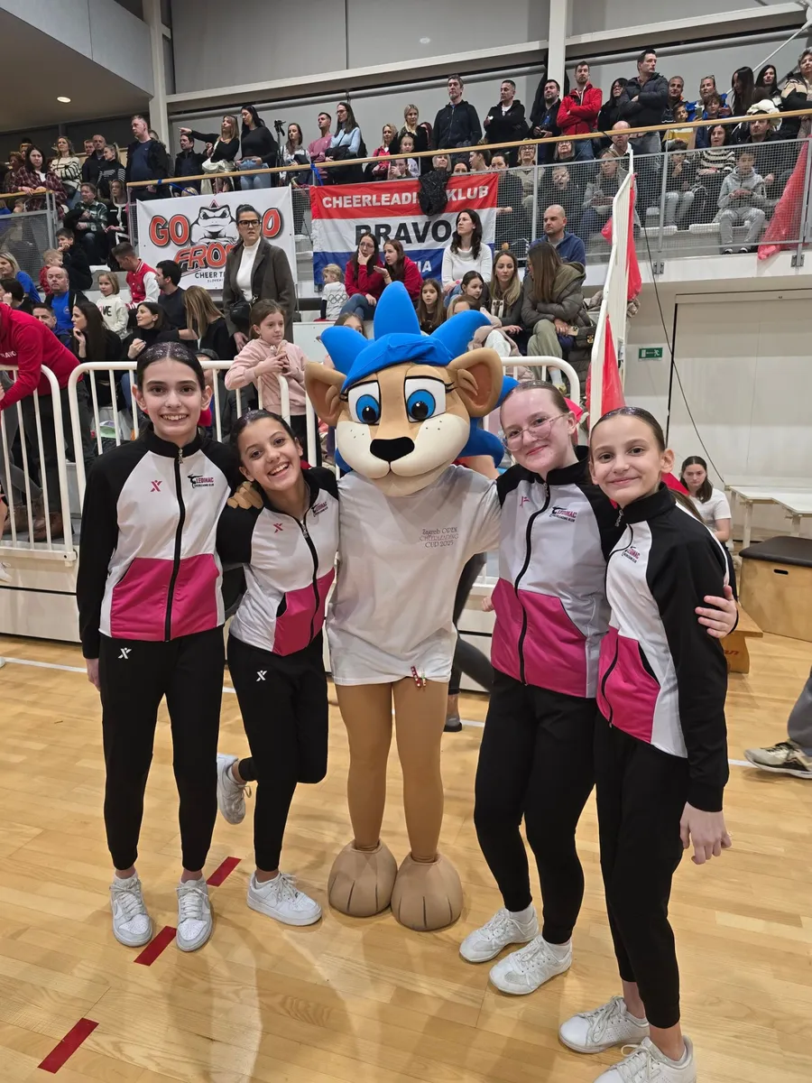 Cheerleading klub Ledinac prvi put nastupio na natjecanju izvan BiH 1