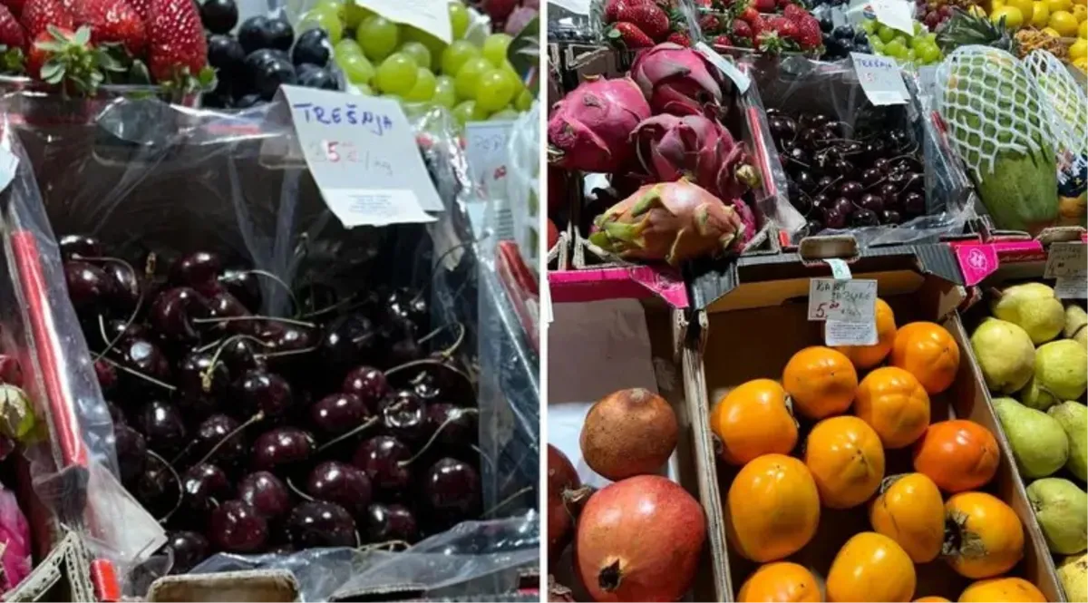Kilogram trešanja 35 eura