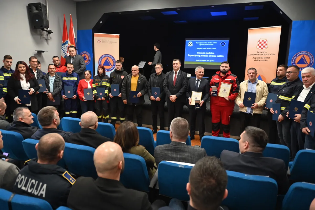 Grude: Civilna zaštita ŽZH obilježila svoj dan FOTO