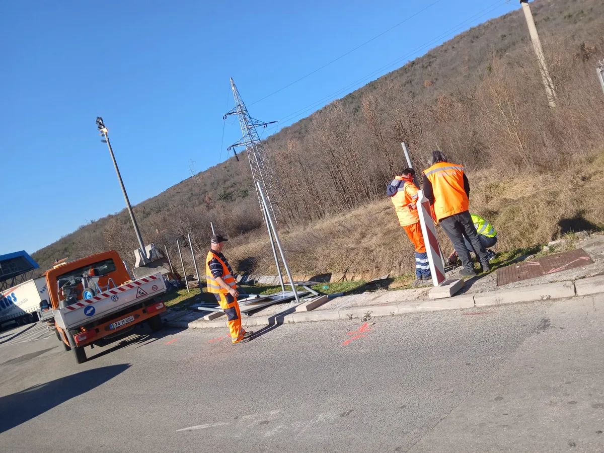 FOTO: Počeli radovi na graničnom prijelazu Gorica - Vinjani Donji 18