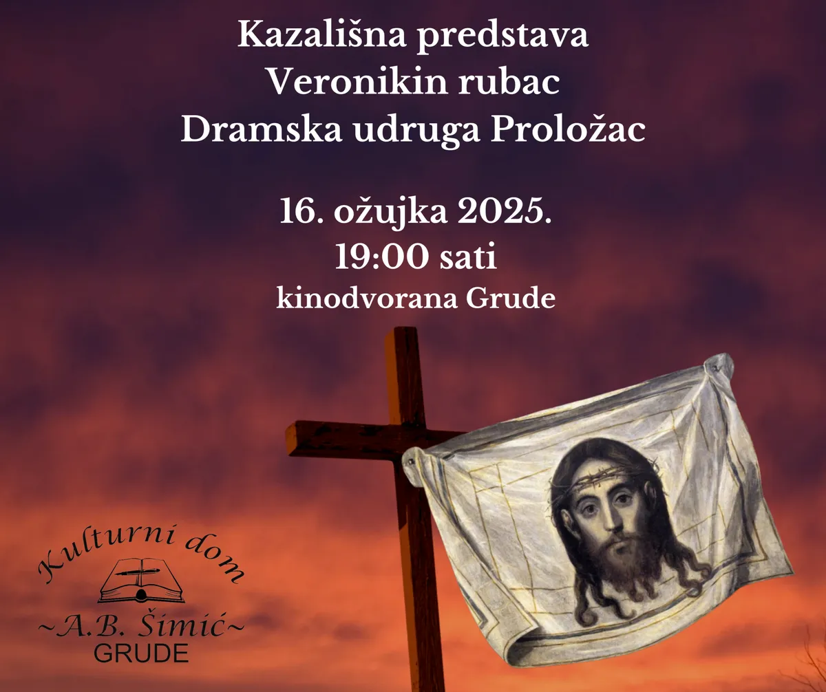 Dramska udruga Proložac Grudama donosi ''Veronikin rubac''