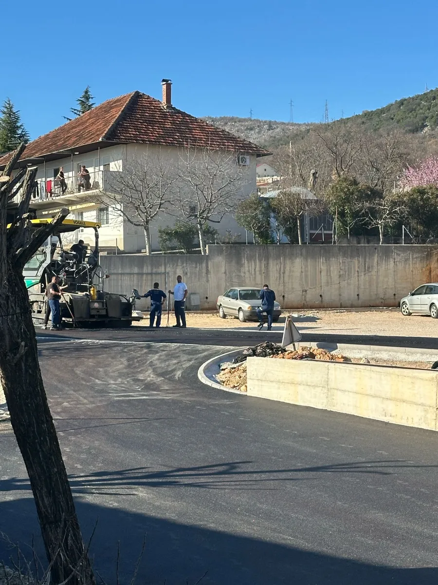 FOTO: Asfaltirana nova prometnica u Grudama 6