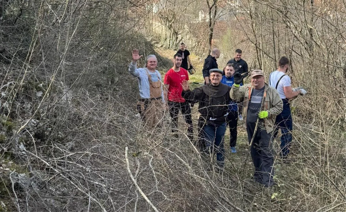 FOTO: Uređena staza za veliki Put križa u Grudama