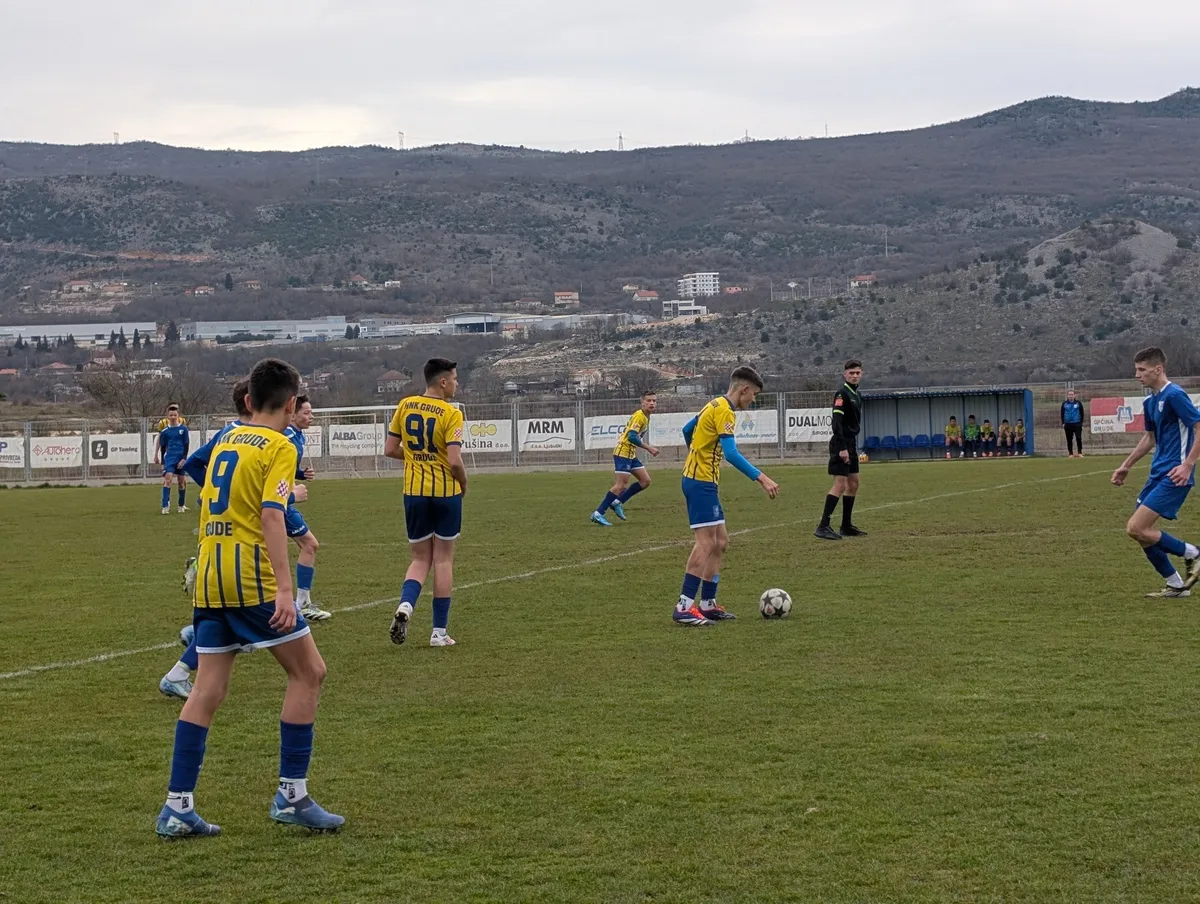 FOTO: S dva torpeda Ivan Marić sredio ekipu Troglava! Svi omladinski uzrasti HNK Grude slavili 6