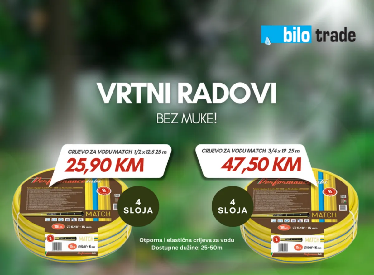 Odlična akcija u Bilo trade-u i u travnju