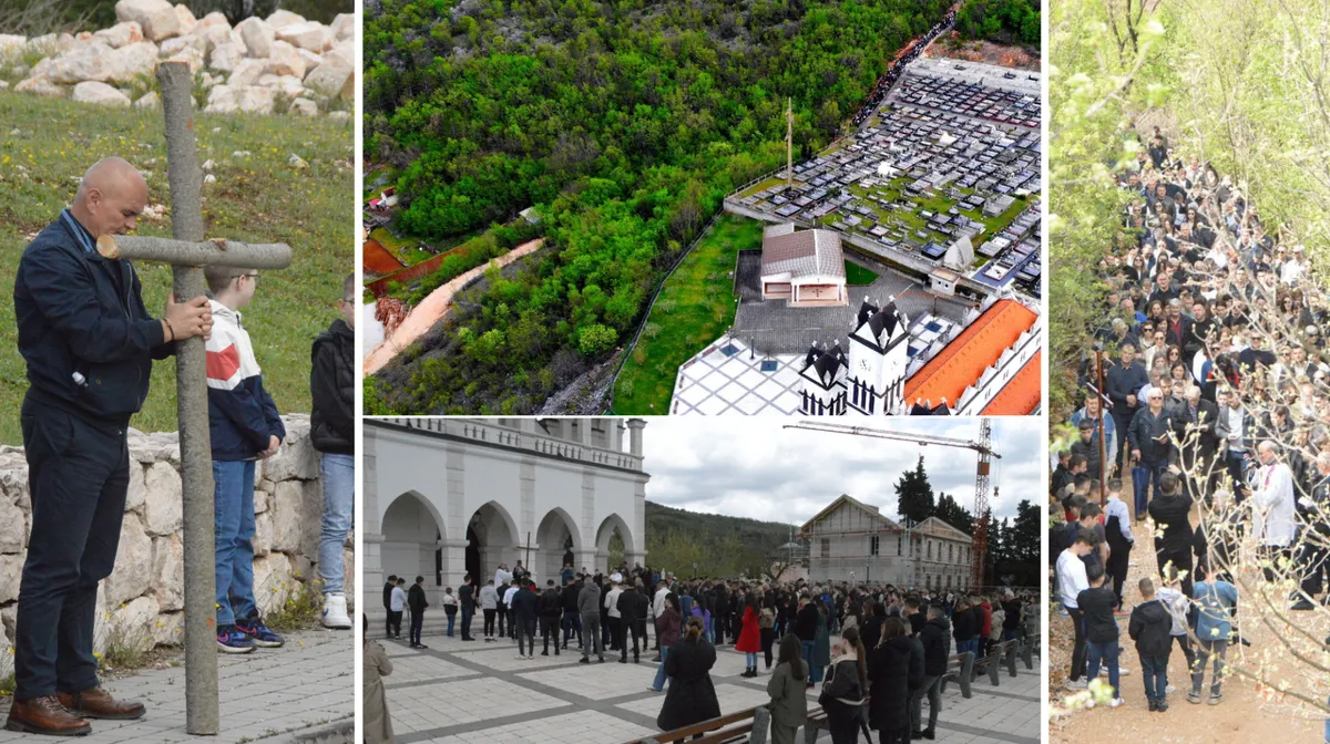 FOTO/VIDEO: Križni put u župi Grude! Molitva na usnama, suze na licima i ponos u srcima za povijesni događaj u župi Grude