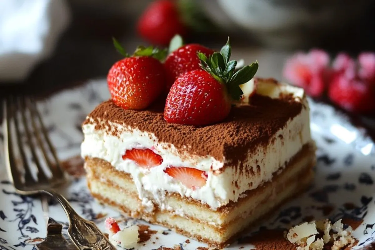 Tiramisu s jagodama, osvježavajuća verzija omiljenog kolača