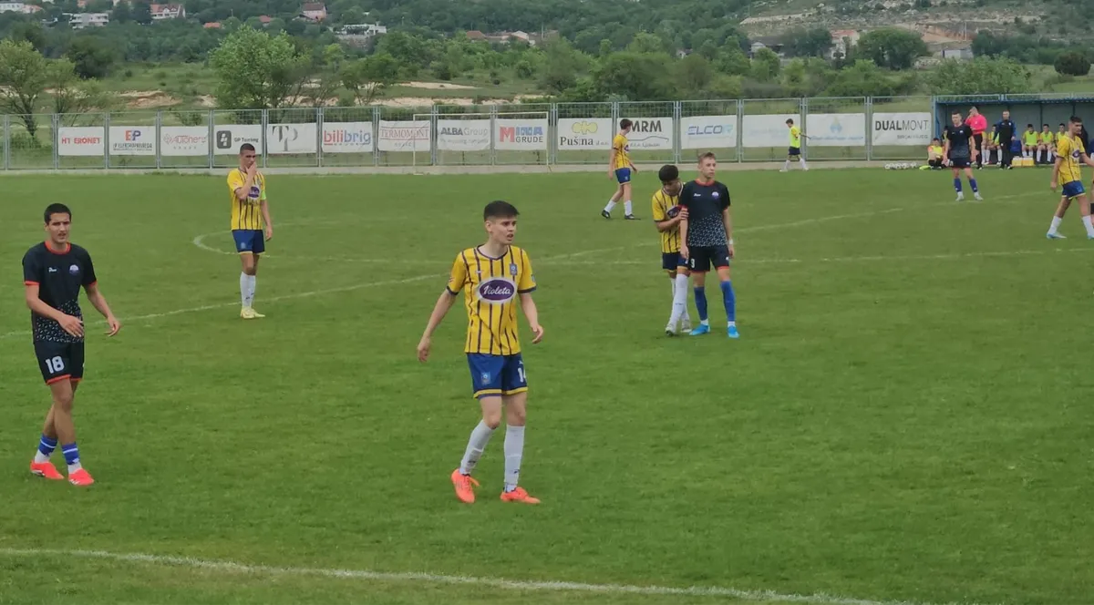 Kadeti Gruda i nakon derbija sa Međugorjem zadržali prvo mjesto! Ove srijede stiže Stolac, svi na tribine