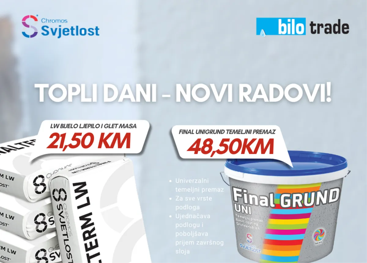 Odlična svibanjska akcija u Bilo tradeu