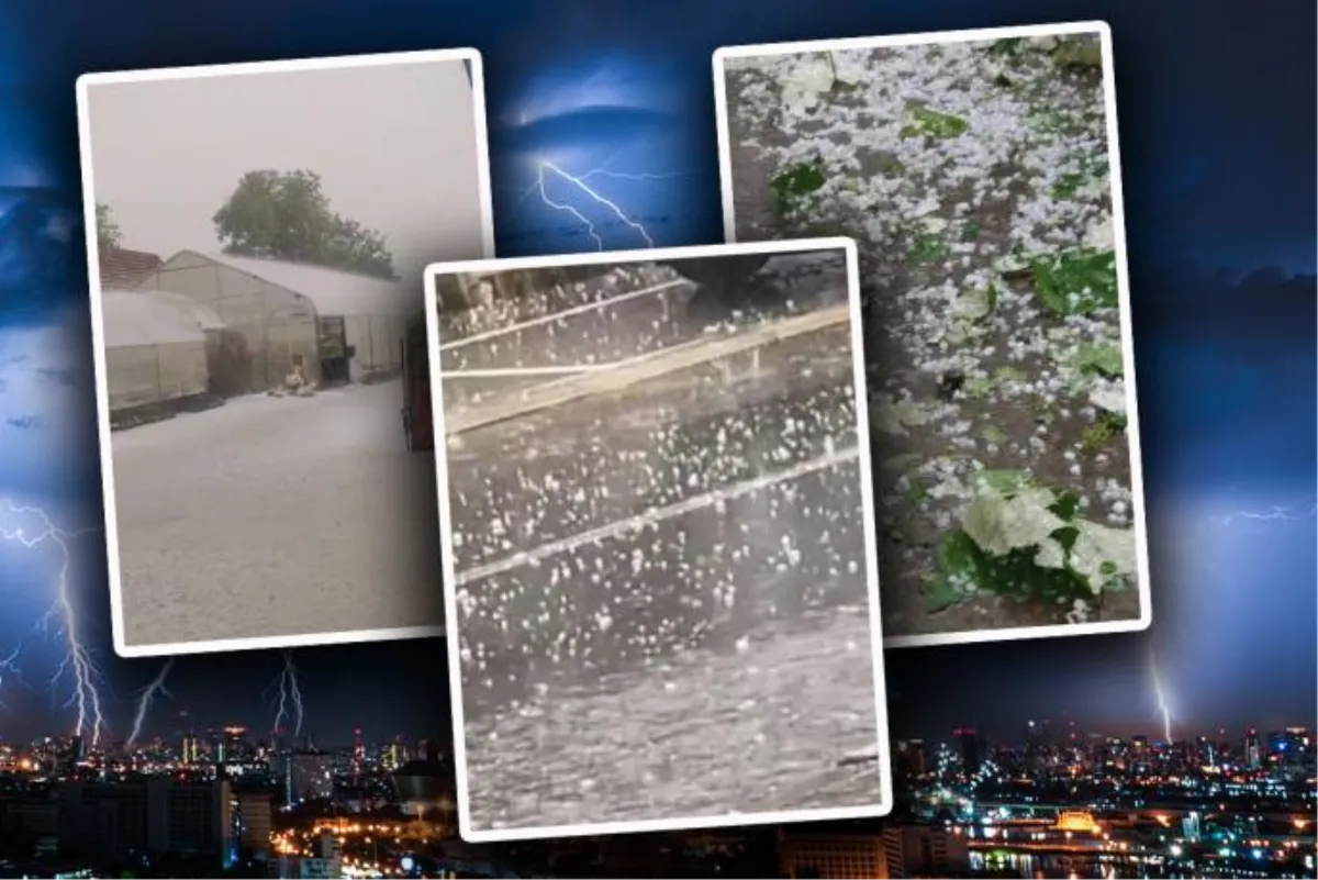 Kaos u Bosanskoj Gradišci, krupa oštetila auta, uništila poljoprivredne usjeve