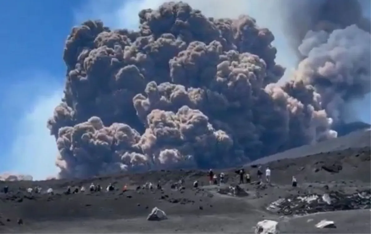 Eruptirao vulkan Etna