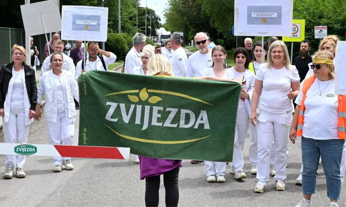 Štrajk radnika PIK Vrbovca i Zvijezde ušao u 11. dan