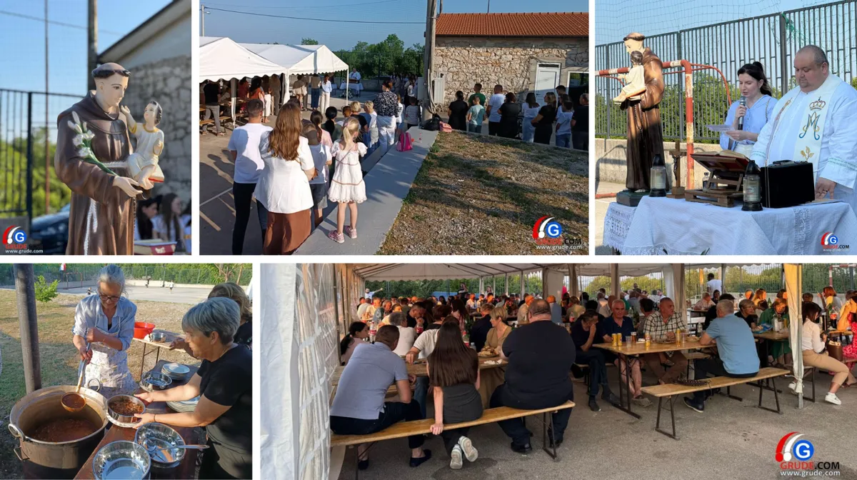 FOTO: Svečano proslavljen blagdan svetog Ante na Medovićima