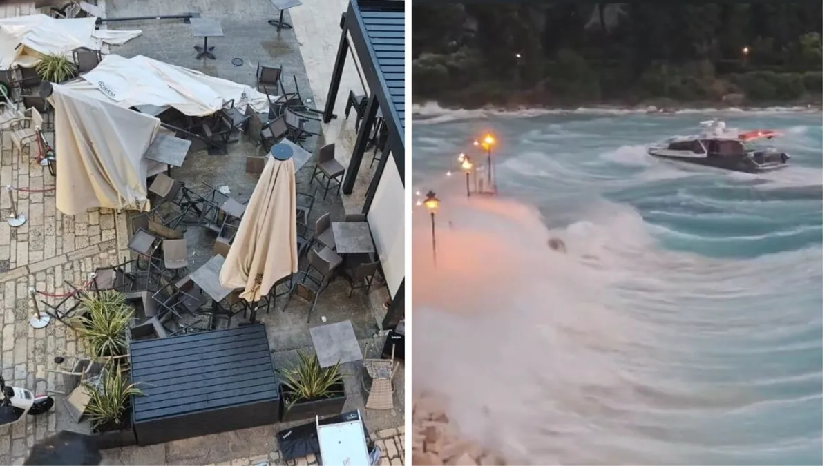 VIDEO: Oluja poharala Istru. Srušena stabla, kućice, ima ozlijeđenih...