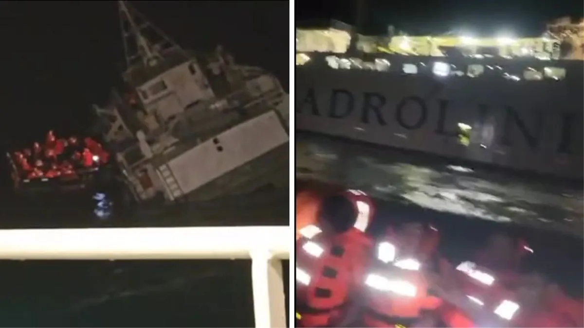 Katamaran počeo tonuti kod Zadra, u posljednji tren spriječena tragedija
