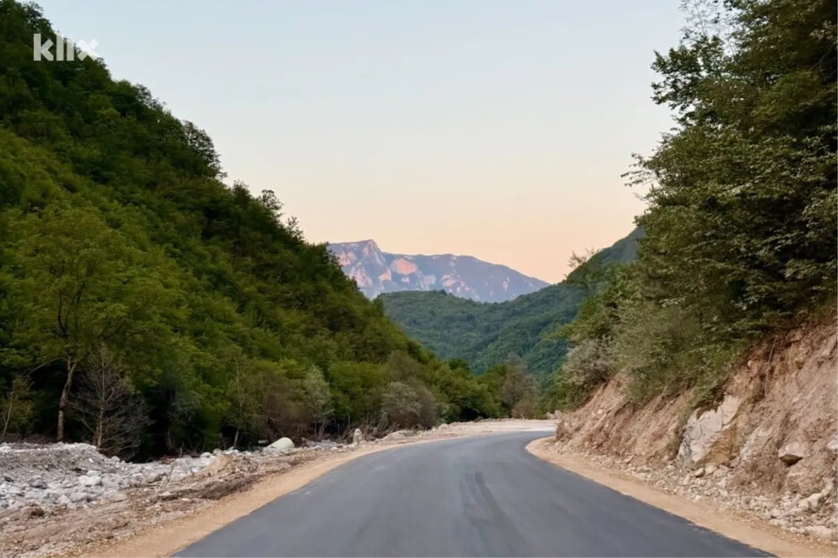 FOTO: Obnovljen dio magistralne ceste Jablanica - Blidinje uništen u poplavama