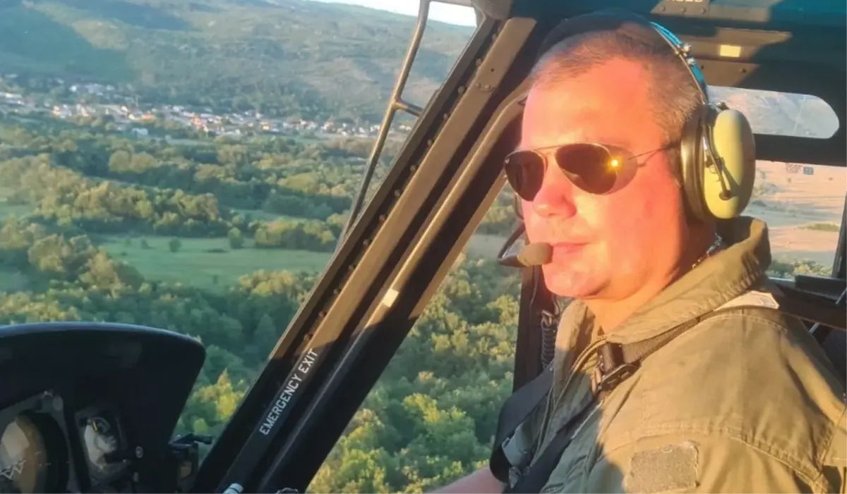 Piloti Goran Rogan i Jasmin Sinanović pomogli ženi u Grudama, zatim krenuli na požarište gasiti vatru