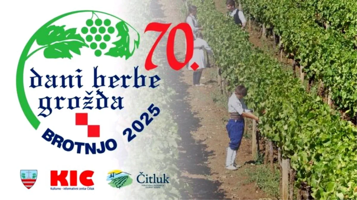 Bogat program manifestacije ''Dani berbe grožđa'' u Čitluku