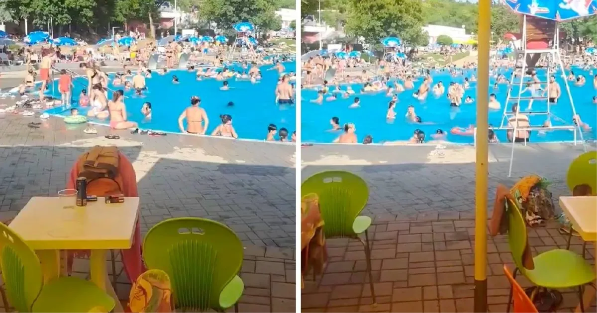 VIDEO: Na bazenu usred Beograda pjeva Thompson!