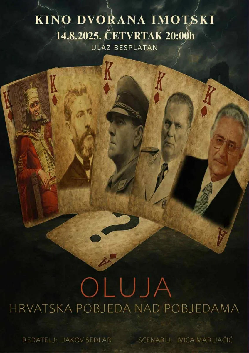Oluja - Hrvatska pobjeda nad pobjedama 14. kolovoza u Imotskom