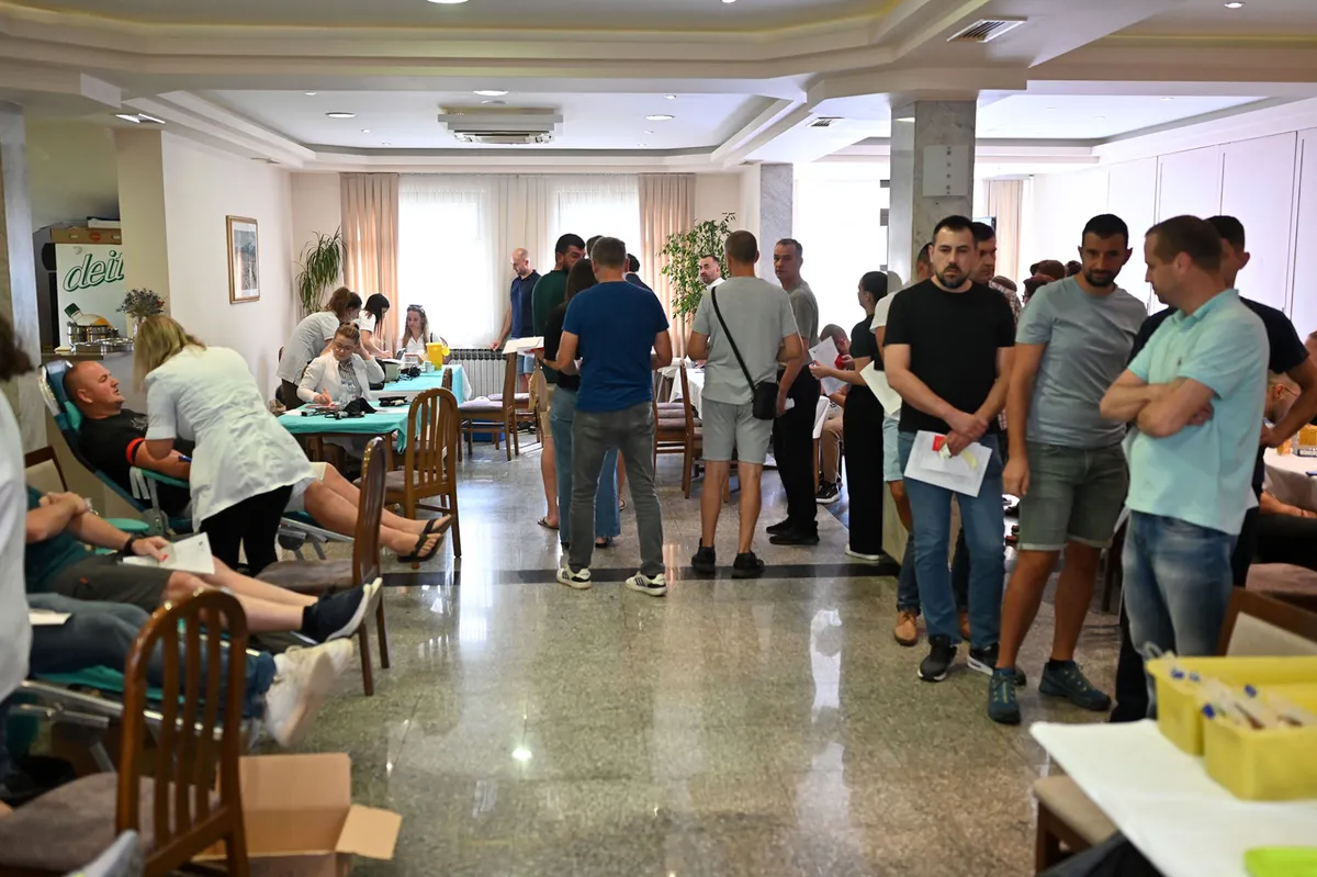 Širokobriježani darovali rekordnih 76 doza krvi