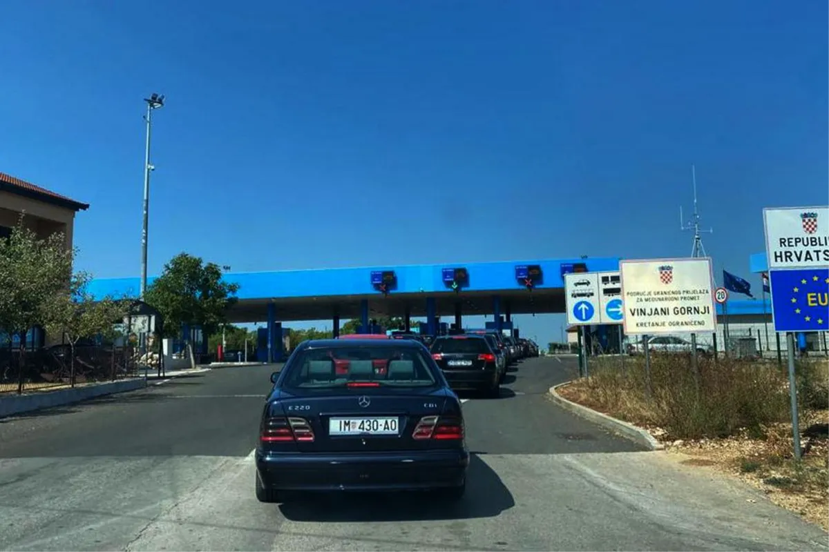 Uklonjen kvar na graničnom prijelazu Vinjani Gornji s BiH