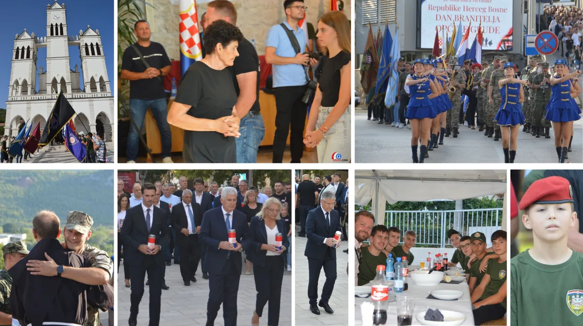 FOTO: Svečano obilježen Dan HR Herceg-Bosne i Dan hrvatskih branitelja općine Grude