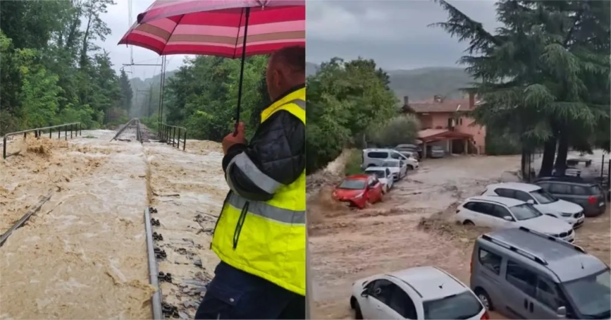 Potop u Sloveniji: Bujice nose sve pred sobom, ceste zatvorene, na terenu sve hitne ekipe