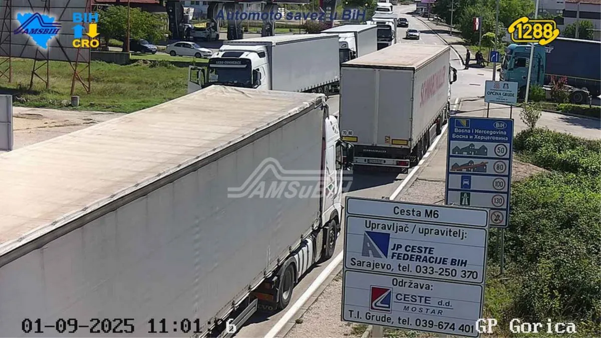 Kamiondžije blokirali teretne terminale na granicama