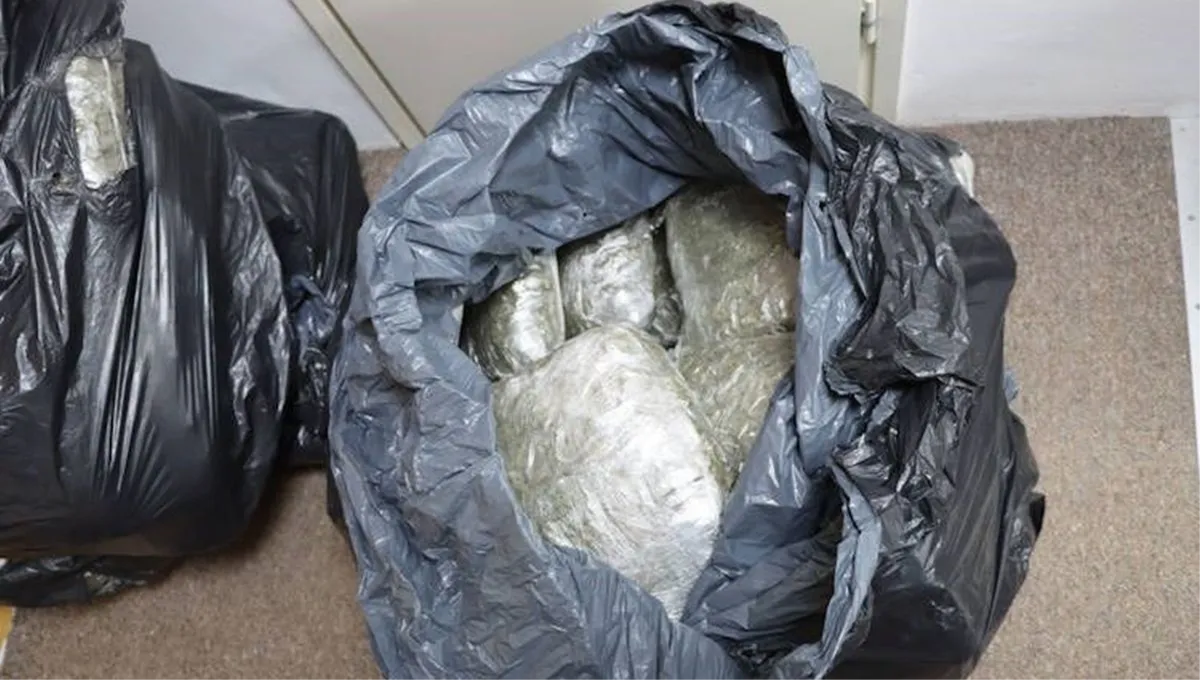 Diler pao s više od 66.7 kilograma marihuane