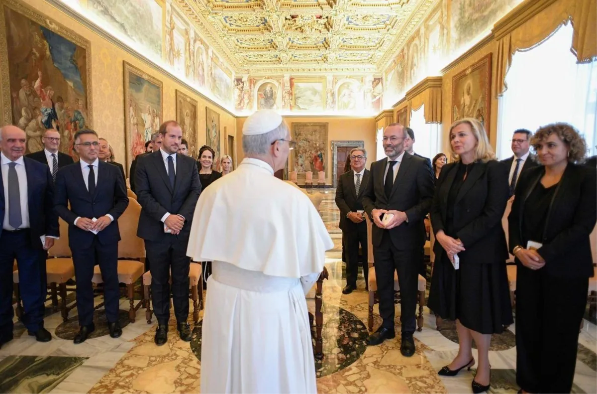 Željana Zovko na audijenciji kod Pape Lava XIV.