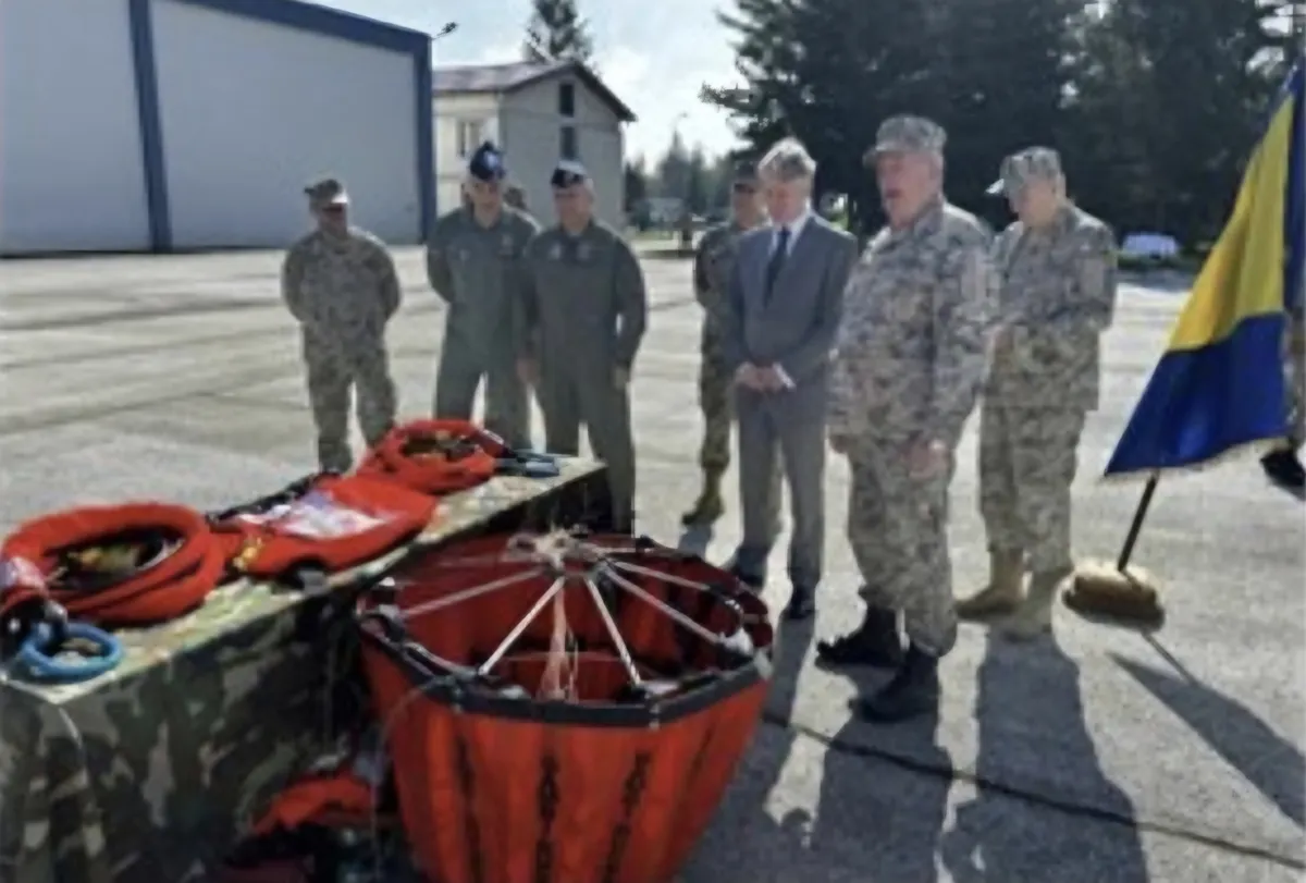 Oružane snage BiH dobile opremu za gašenje požara iz zraka i NATO obuku