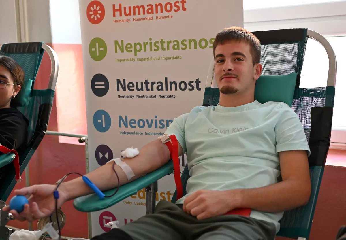 Posuški srednjoškolci pokazali humanost u akciji darivanja krvi