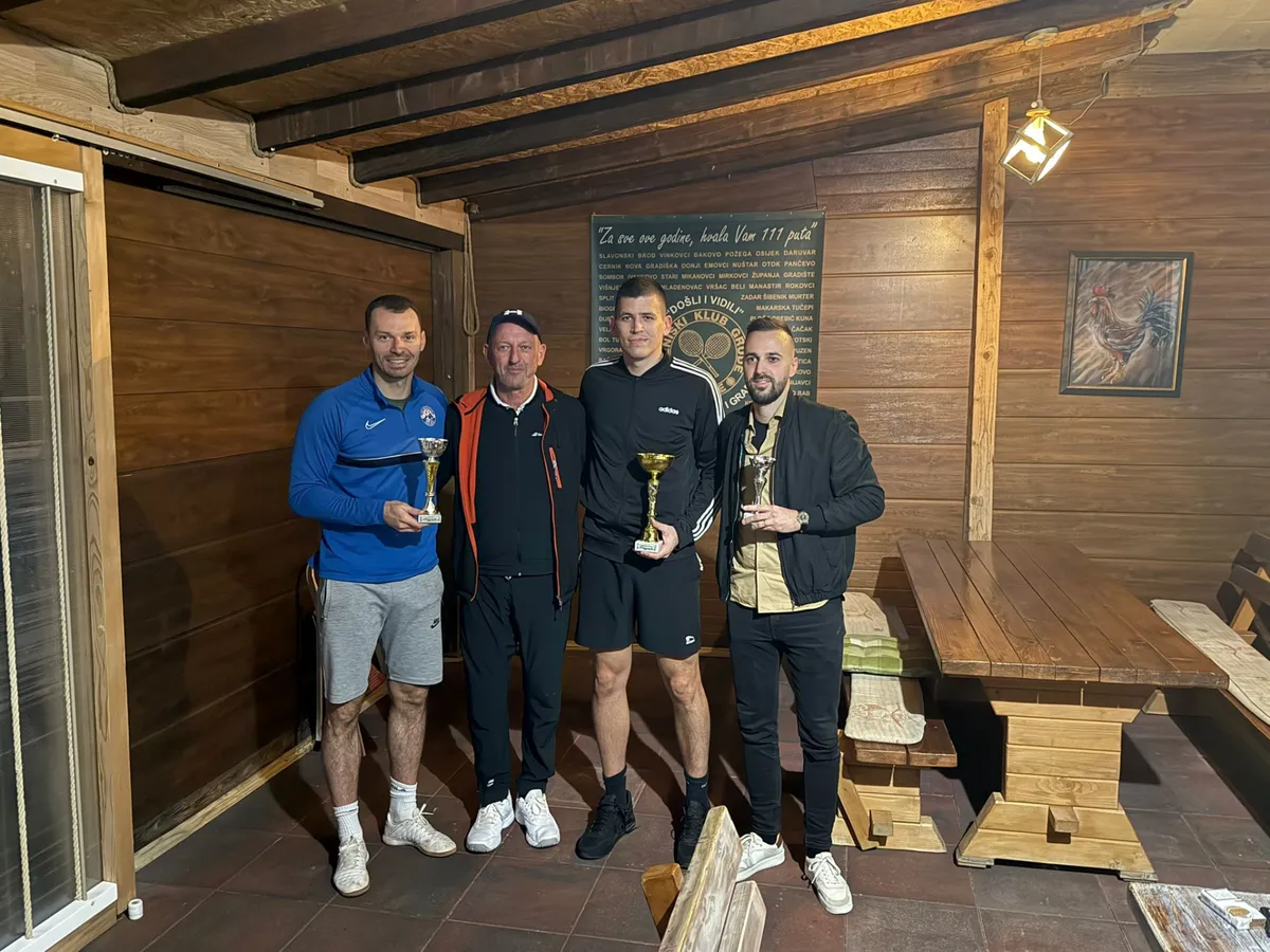 Završena je Teniska Liga Grude 2025.