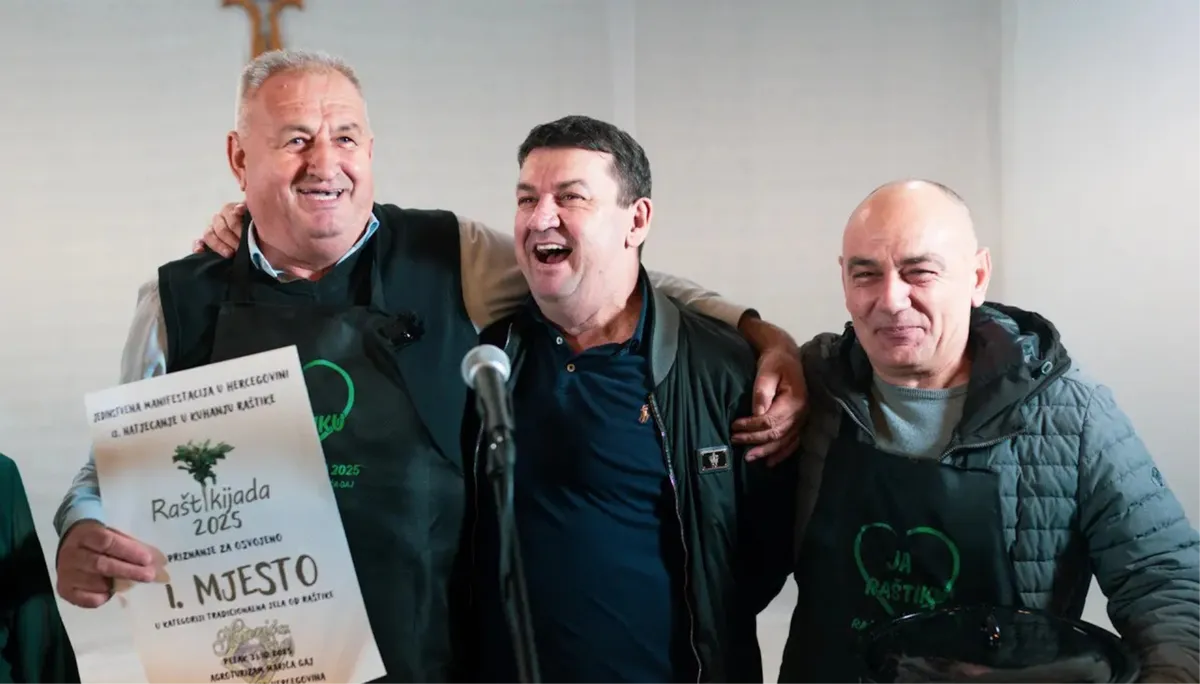 Najbolju raštiku napravila ekipa Bilotrade Zdena! Željko Mikulić: Ako je dobro meso, to je to!