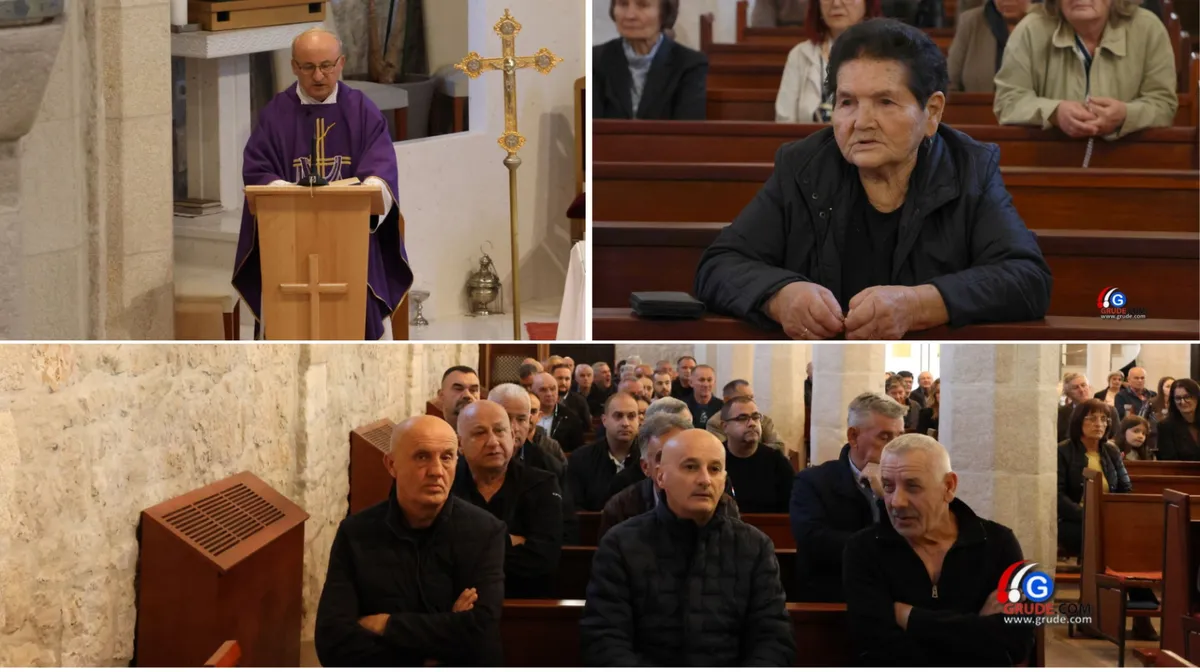 35 godina otkad se služi misa za branitelje u Grudama! Fra Stanko Pavlović: Budimo čuvari istine, pravednosti i mira
