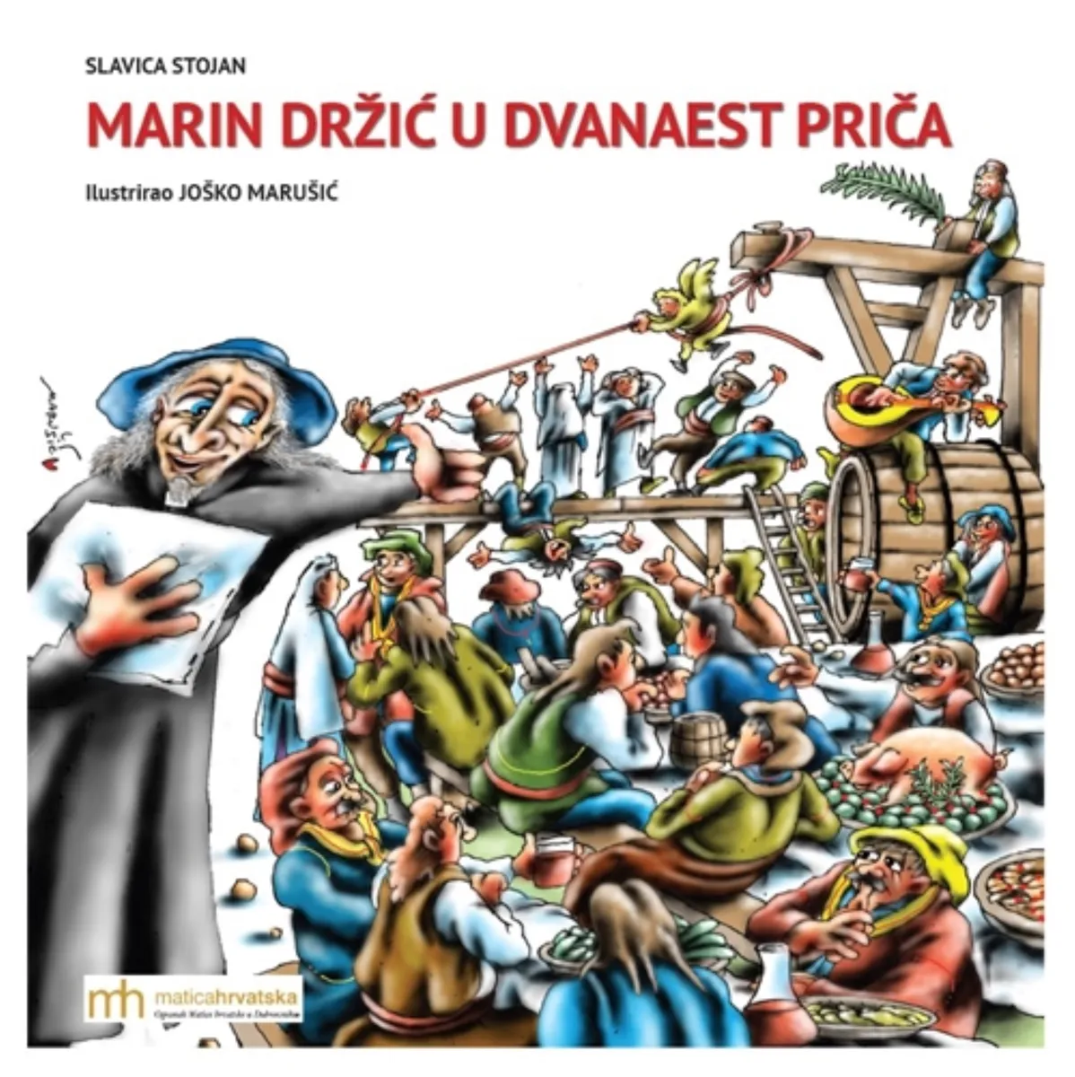 MH Dubrovnik i Slavica Stojan u Grudama predstavljaju knjigu ''Marin Držić u 12 priča''