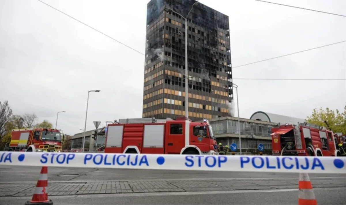 Policija: Dva 18-godišnjaka zapalila Vjesnik