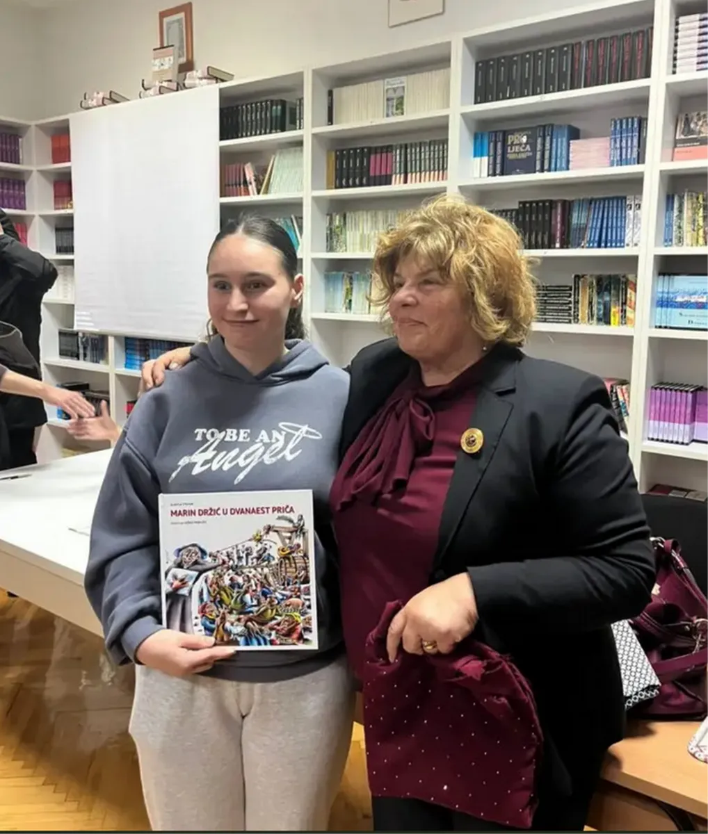 Predstavljena knjiga Slavice Stojan ''Marin Držić u dvanaest priča'' FOTO 1