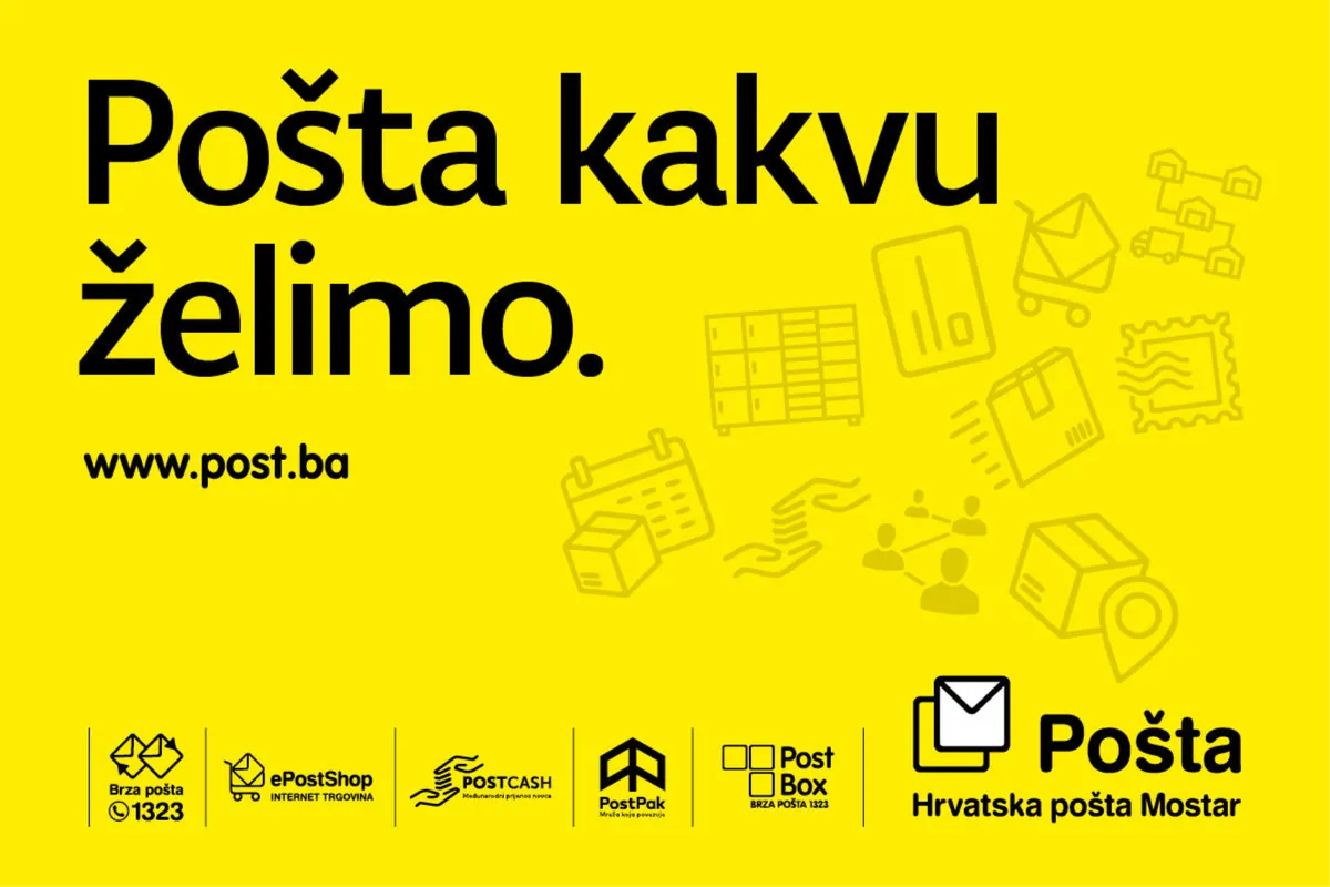 Pošta kakvu želimo – Hrvatska pošta Mostar