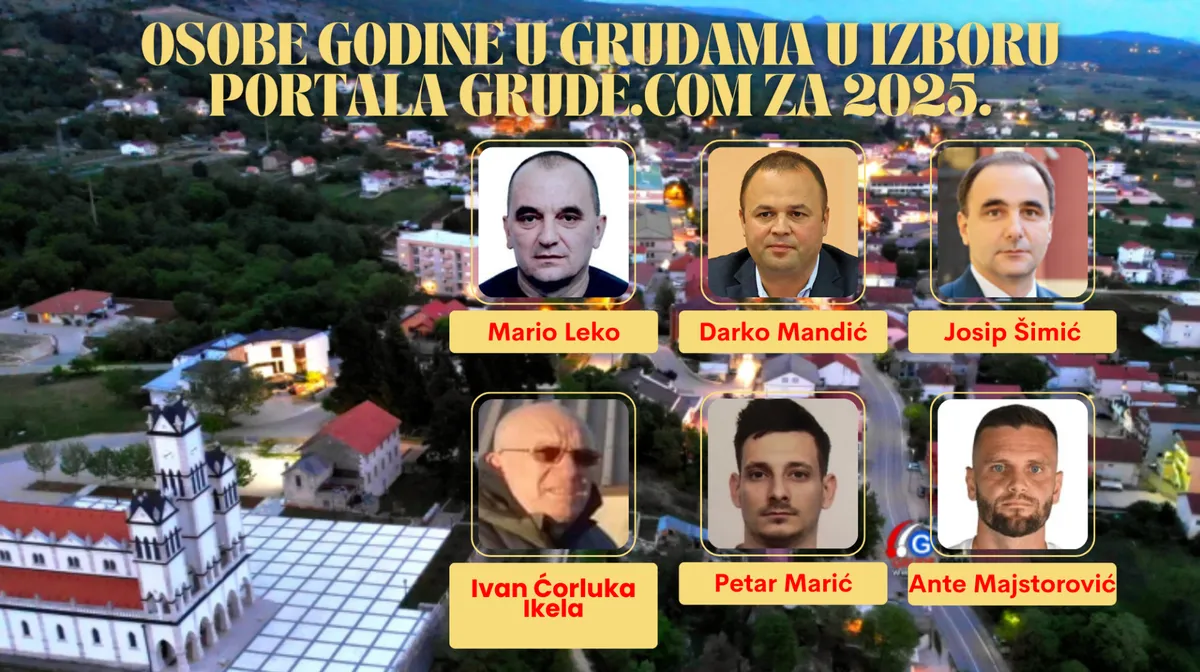Osobe godine u Grudama 17. put! Objavljujemo laureate za 2025. godinu