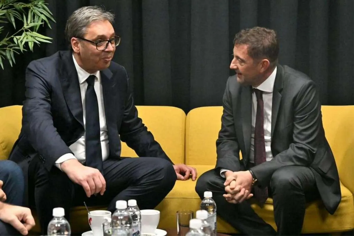 Mostar: Vučić i Kordić o direktnoj zrakoplovnoj liniji Beograd - Mostar i budućim inicijativama