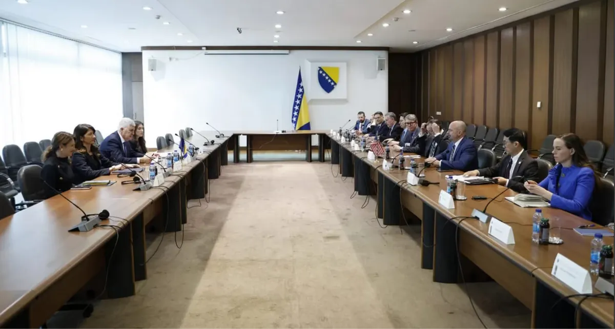 Filipović i Čović razgovarali s američkim gospodarskim izaslanstvom