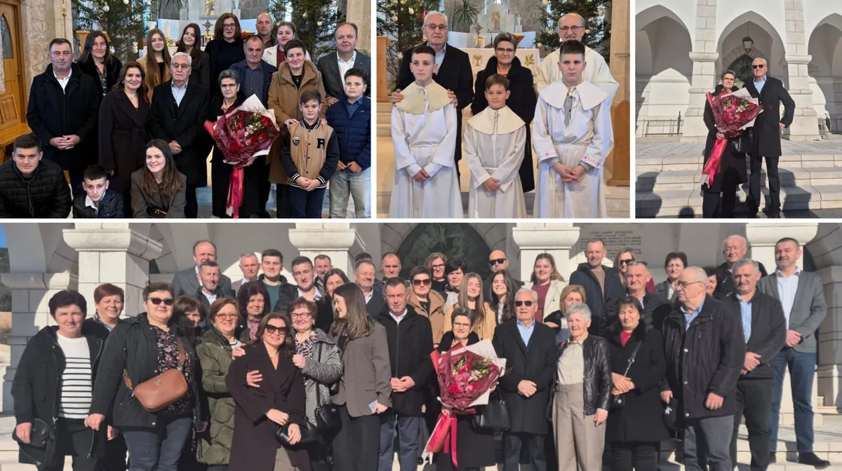 FOTO: Mile i Blagica Čale proslavili 50 godina braka! Radom i vjerom gradili dom i obitelj koja je danas njihovo najveće bogatstvo