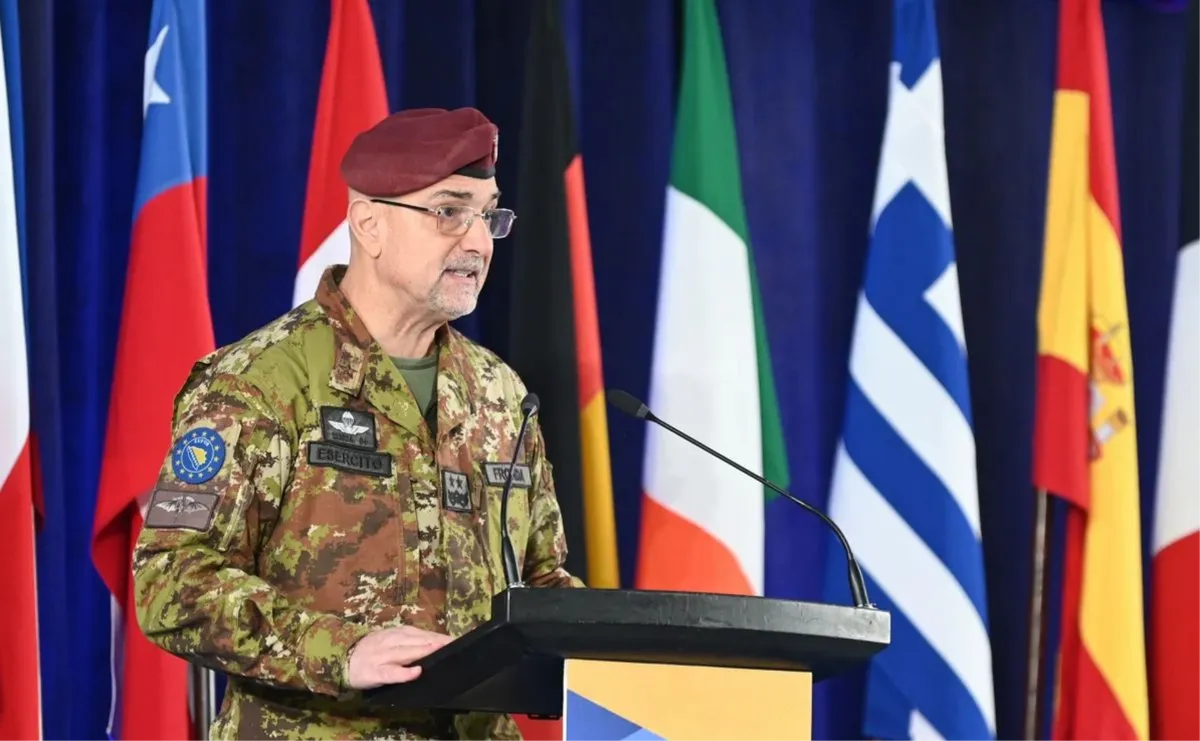 ALTHEA: Talijanski general Fronda preuzeo zapovjedništvo nad snagama EUFOR‑a