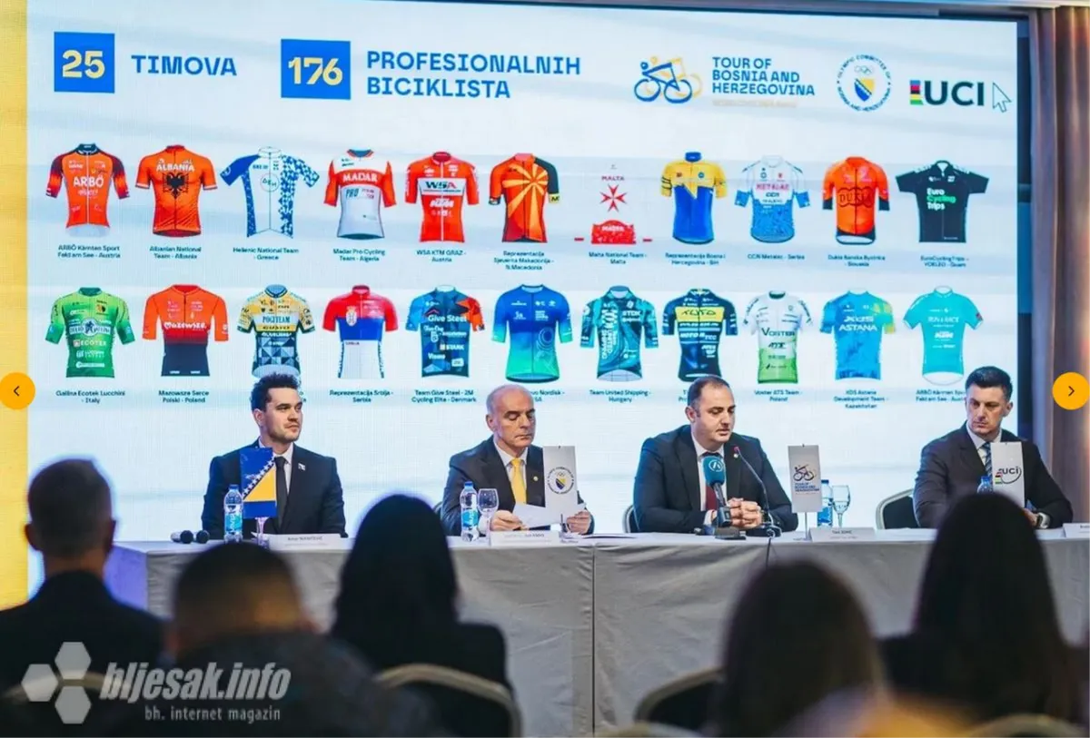 Svjetska biciklistička utrka stiže od Sarajeva do Neuma