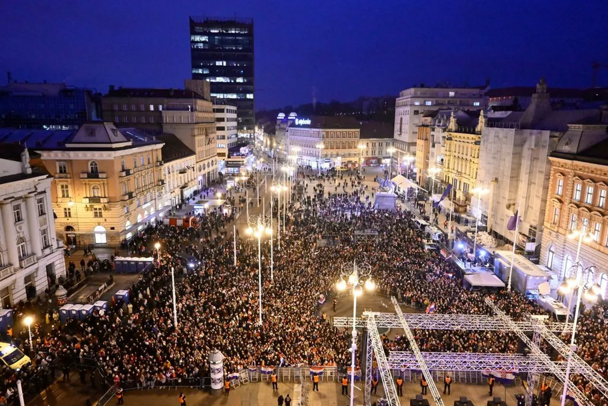 Doček hrvatskih rukometaša u Zagrebu prošao bez incidenata