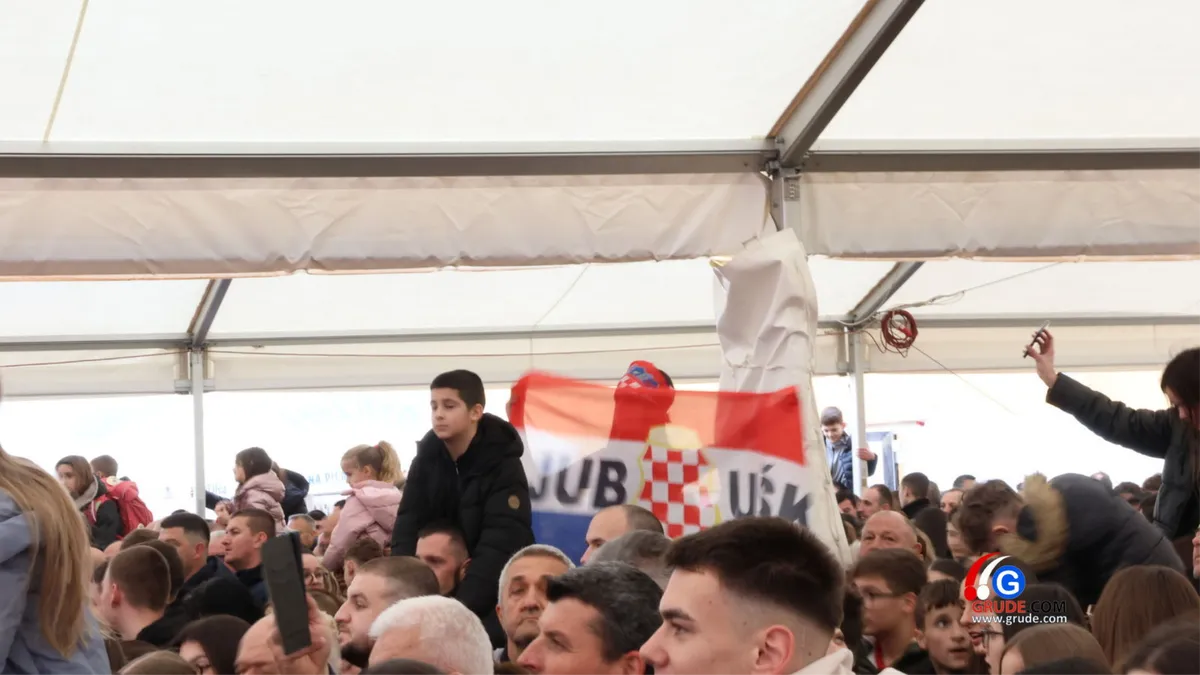 FOTO: Dočekali smo brončane rukometaše u njihovom Ljubuškom 1