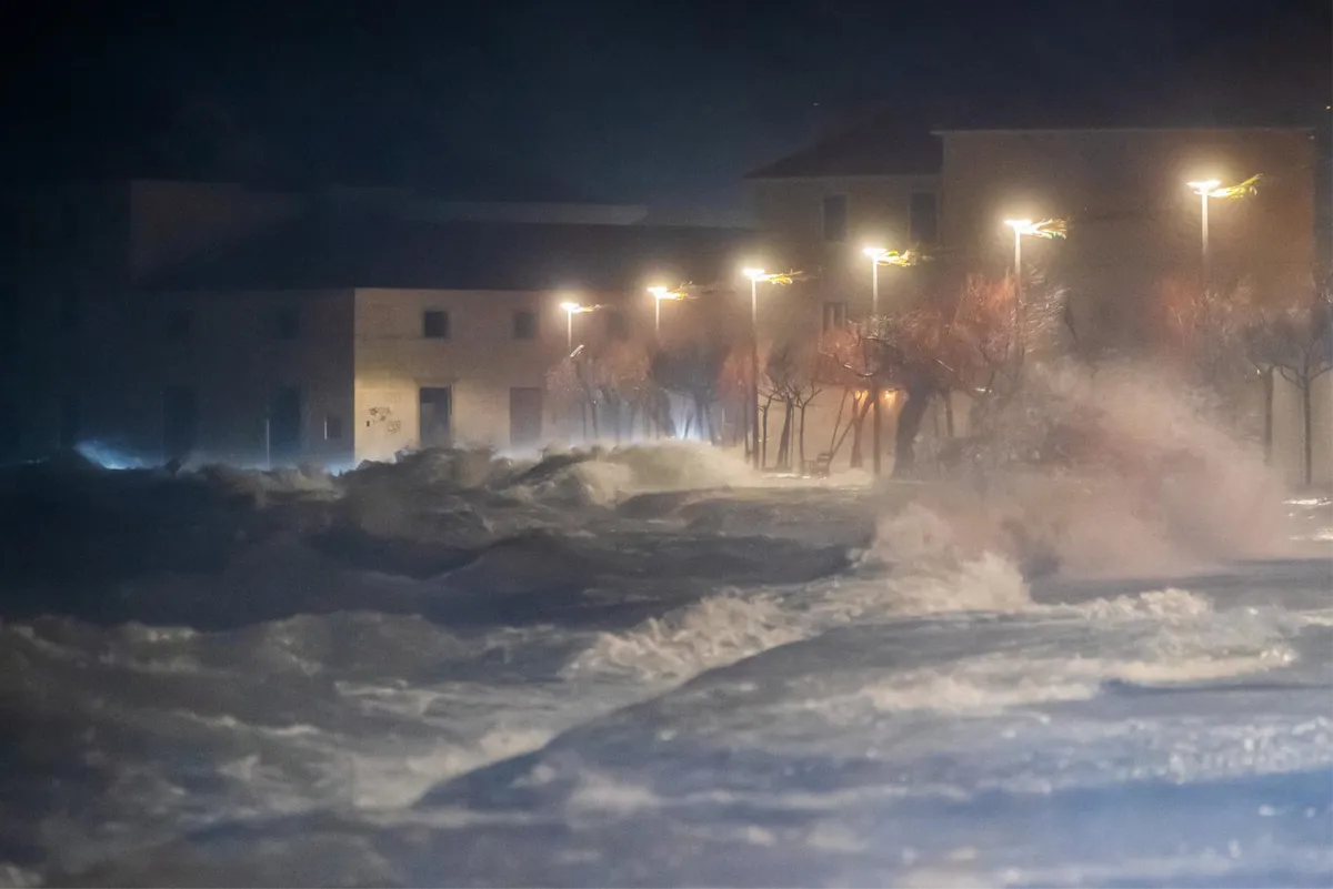 FOTO: Besana noć u Dalmaciji, ovo se ne pamti već desetljećima...