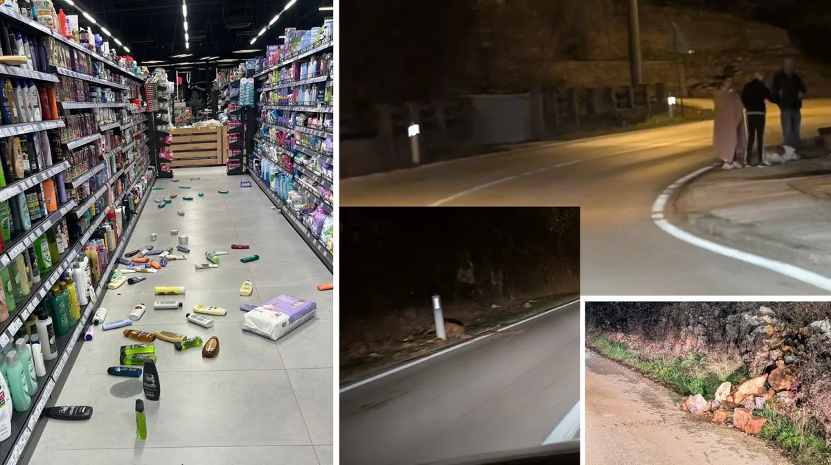 Hercegovački potres osjetila i Dalmacija
